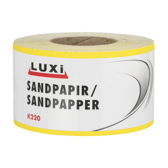 Sandpapir rulle korn 220 – 93 mm x 50 m